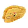 thumbnail image 2 of Joernso Household Head Wrap Hat Strong Water Absorption Quick-drying Comfortable Cute Hair Drying Towel for Bathroom, 2 of 8