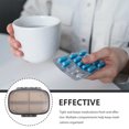 thumbnail image 3 of OULII Weekly Organization Travel Medication Case Grey 1Set, 3 of 8