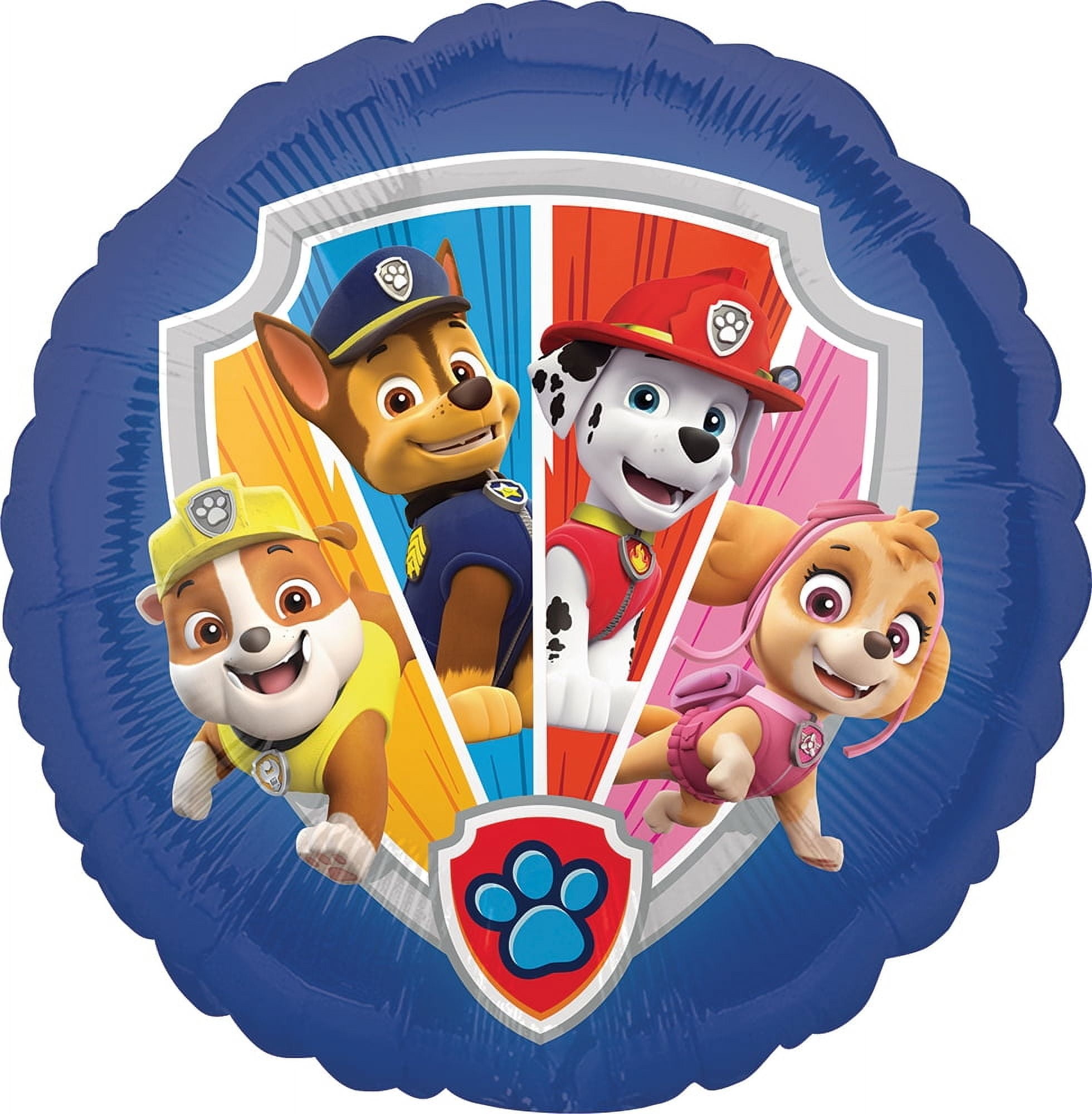 Paw Patrol Chase and Marshall 6th Birthday Party Supplies Balloon Bouquet Decorations