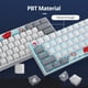 thumbnail image 5 of Teclado para Juegos Ussixchare Mecánico con Cable y 61 Teclas, Interruptores Rojos, 5 of 7