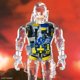 thumbnail image 4 of Figura de acción Super7 G.I. Joe Super Cyborg Cobra B.A.T. Clear, 4 of 5