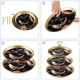 thumbnail image 4 of Halloween Bat Plastic Discs and Iron Pillar Dessert Table Stand | 32cm Height with 21cm, 24cm, and 27cm Plates, 4 of 6
