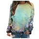thumbnail image 1 of Sudadera estampada con cuello redondo y manga larga para mujer a la moda Fridja bvmnju607, 1 of 5