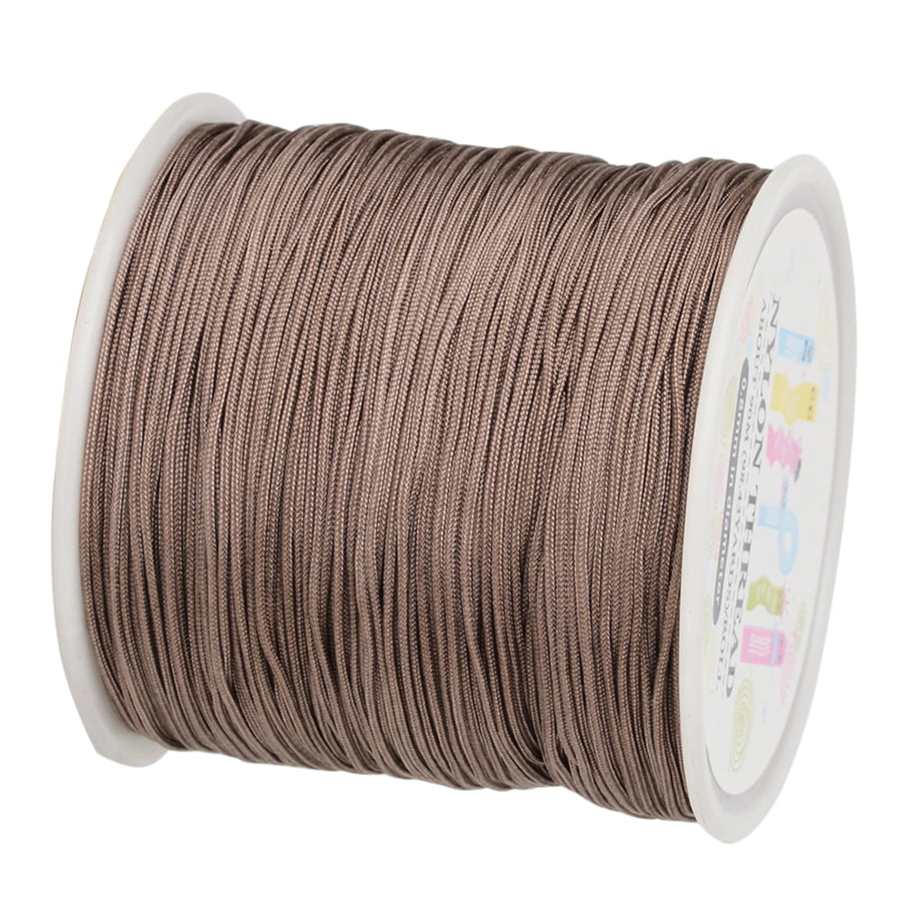 Top Candy Color Premium Nylon Macrame Cord Thread For Diy Bracelet Necklace Roll 