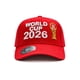 thumbnail image 2 of KNITE Gorra Fútbol Canadá Roja Copa 2026 Fan Sport Ajustable Bordada 3D, 2 of 5