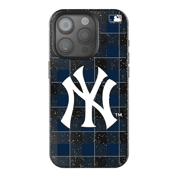 Keyscaper New York Yankees Plaid Bling iPhone Case