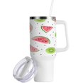 thumbnail image 2 of SKYSONIC 40oz Watermelon Slices Tumbler With Lid And Straw Travel Coffee Mug Stainless Steel Insulated Thermal Tumblers Cup, 2 of 7