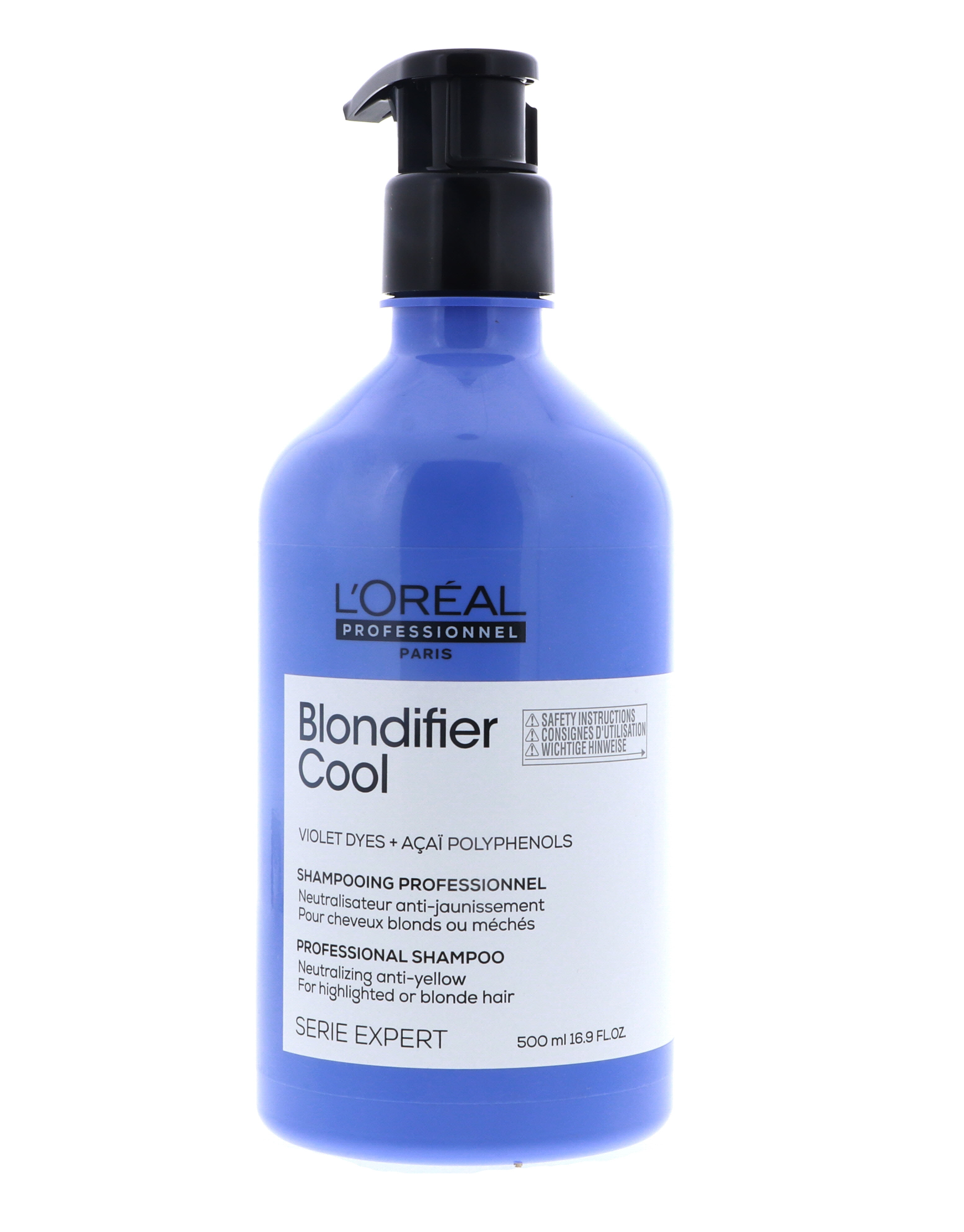 L'Oreal Serie Expert Blondifier Cool Shampoo, 16.9 oz