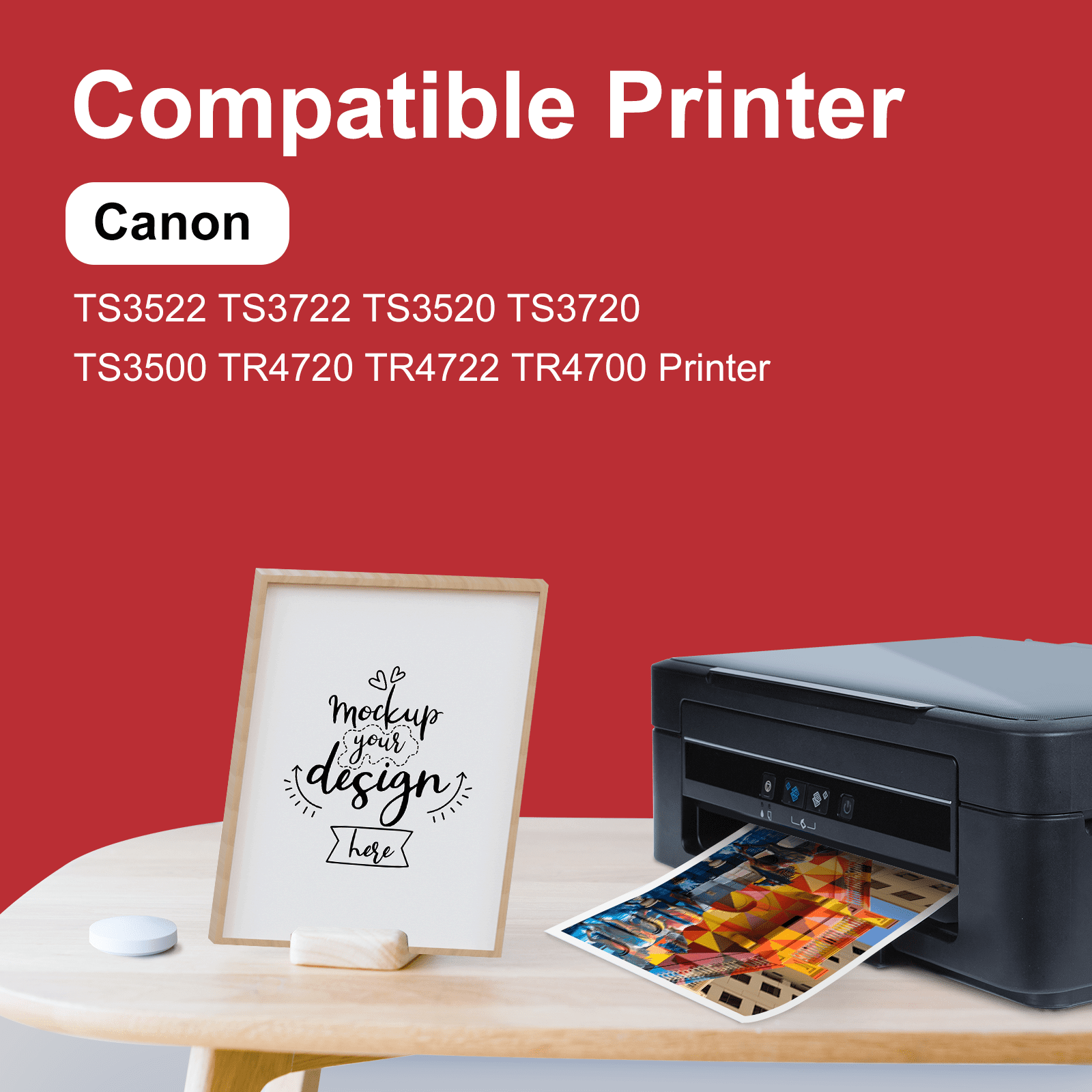 PG 275 Black Ink Cartridge Compatible for Canon 275 Ink PG275 275XL for PIXMA TS3522 TS3722  TR4720 TR4722 Printer (2Black)