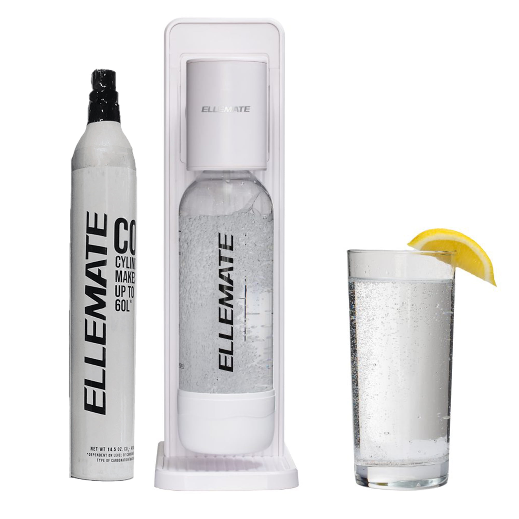 Ellemate Classic Carbonated Drink Maker, Seltzer Water with OnePush