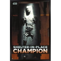 Star Wars: Saga - Han Solo - Shelter In Place Wall Poster, 22.375" x 34", Framed