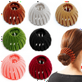 thumbnail image 2 of Bird Nest Magic Hair Clip - Expandable Hair Bun Maker Hair Accessories for Women Ponytail Holder Hair Bun Clip Glossy, 2 of 8