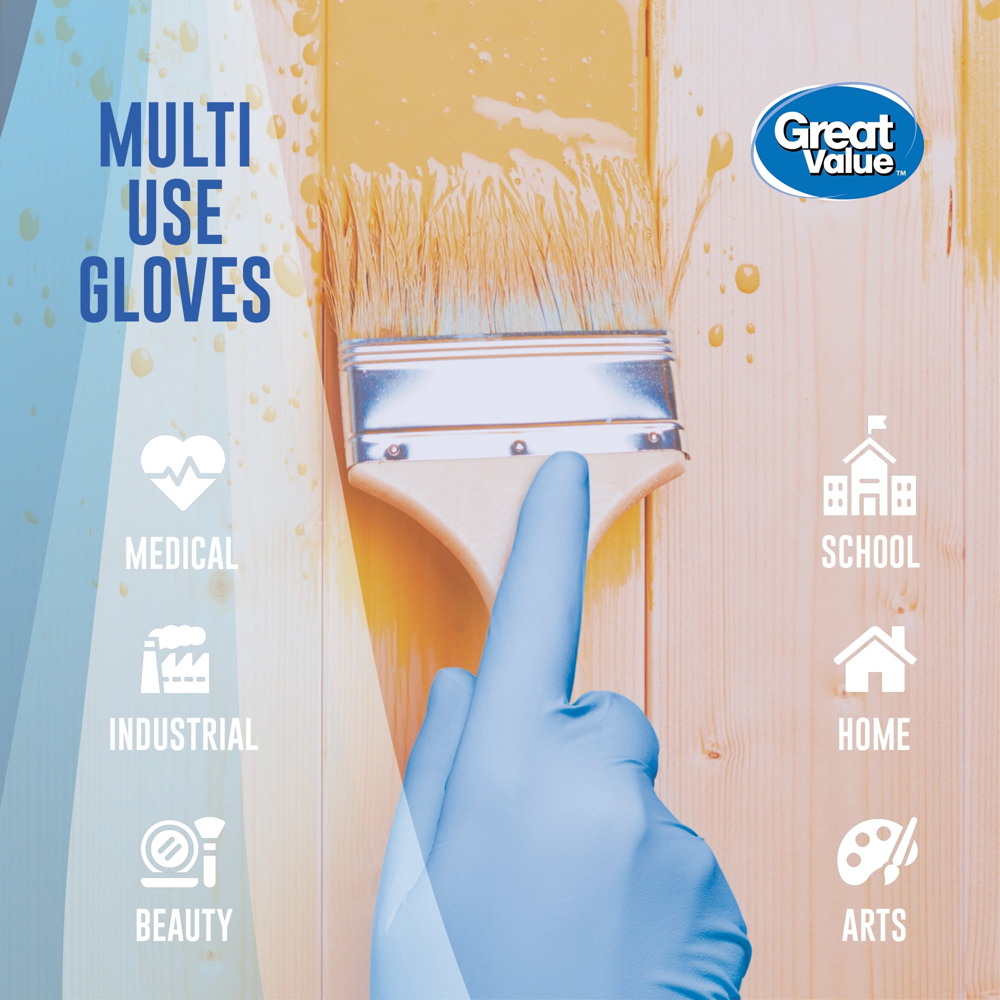 Great value disposable nitrile clearance gloves