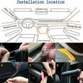 thumbnail image 3 of Pgyong Electronics Clearance Car Light LED Car Interior Light 5 In 1 with 236 Inch Fiber Tube LED Cold Light Ambient Lighting Kit Bluetooth APP Remote Control, 3 of 8
