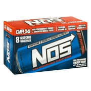 NOS High Performance Energy Drink, Original, 16 fl oz, 8 Pack