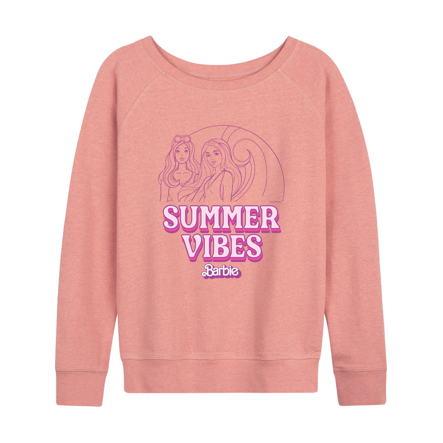 Barbie Summer Vibes Barbie Outlined Women's Lightweight French