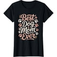 thumbnail image 2 of 100% Cotton Unisex Dog Mom For Women Gift Idea Mother’s Day Funny T-Shirt, 2 of 5