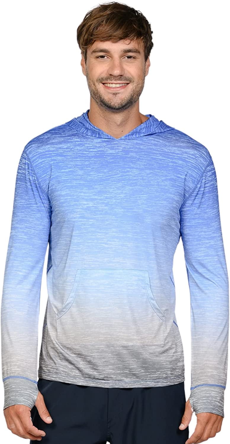 INGEAR Mens Beathable Swim Shirts Mens Sun Shirts Mens Long Sleeve Rash