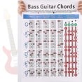 thumbnail image 2 of Feuille d'Accords d'Apprentissage Guitare Basse 4 Cordes Tableau Note Exercice de Doigt, 2 of 5