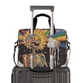 thumbnail image 2 of FORMRS 16" Laptop Bag Carrying Sleeve Case with Handle Travel Shoulder Briefcase, Bright Skeleton, 2 of 8
