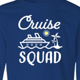 thumbnail image 4 of Inktastic Cruise Squad with Vector Cruise Ship and Palm Trees Long Sleeve Youth T-Shirt, 4 of 5