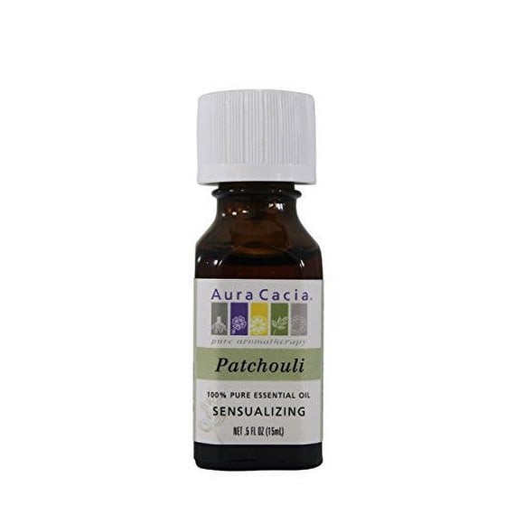 Aceite esencial de pachulí Aura Cacia (1x0.5Oz)