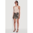 thumbnail image 3 of Women's Floral Camouflage Cargo Pocket Mini Skirt, 3 of 5