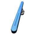 thumbnail image 1 of Almencla Billiard Pool Cue Case 3/4 Snooker Billiard Cue Case PVC Protector Hard Case Blue, 1 of 8