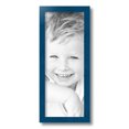 thumbnail image 2 of ArtToFrames 7" x 18" Blue Picture Frame, 7x18 inch Blue Wood Poster Frame (WOM-4427),  Pack, 2 of 8