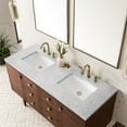 thumbnail image 5 of James Martin Vanities 670-V60d-3Car Amberly 60" Free Standing Or Wall Mounted Double Basin, 5 of 7