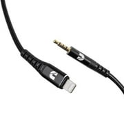 Cummins Lightning(R) to 3.5mm Aux Plug Male Braided Flex Cable for Mobile to Audio 4ft CMN4706
