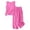 br3 Hot Pink, variant on Girls' Clothing Sets 9/10 Girls 2 Piece Outfits Cotton Linen Crewneck Sleeveless Tank Vest and Loose Palazzo Trousers Summer Fashion Comfy Gauze Set
