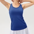 thumbnail image 2 of Womens Racerback Tank Tops Sleeveless Tank Tops for Women Scoop Neck T-Shirt Yoga Running Shirts for Women Lightweight Racerback Breathable Tee, 2 of 5