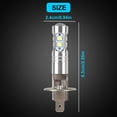 thumbnail image 2 of bombillas LED H1 para faros antiniebla, 6000 K, superblancas, 200 W, 2 of 4