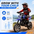 thumbnail image 5 of QEASET 39CC Dirt Bike, Mini Bike 4-Stroke Gas Powered off Road with Max Speed 20MPH, Pull Start, 5 of 9