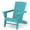 Aruba, variant on Better Homes & Gardens Southlake Outdoor Modern Adirondack Chair, All-Weather HDPE, Patio Seat, Slate Grey
