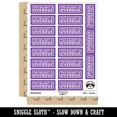 thumbnail image 2 of This Balance is Overdue Billing Payment Sticker Set - Purple - Gloss Finish - 2.00" Large, 2 of 7