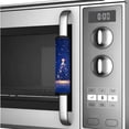 thumbnail image 4 of SEANATIVE 6 PCS Refrigerator Door Handle Covers Washable Kitchen Appliance Handle Covers for Fridge Microwave Stove Dishwasher Refrigerator Kitchen Decorations, Christmas Tree Starlight Blue, 4 of 7