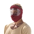 thumbnail image 5 of Unique Bargains 1 Pc Cold-proof Face Mask Removable Balaclava for Cycling Red, 5 of 6