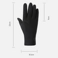 thumbnail image 6 of Winter Thermal Gloves Windproof Velvet Snow Gloves with Cold Weather Warm Gloves for Outdoor Driving Running Cycling Hiking, 6 of 8