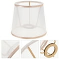 thumbnail image 2 of Shisuyan Fabric Wrapped Lampshade Durable Material 1Pack 5.5x5.1x3.5in, 2 of 8
