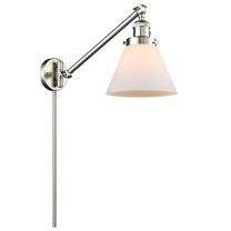 Innovations Lighting - Cone - 1 Light Swing Arm Wall Sconce In Industrial