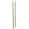 Susan Bates Single Point Knitting Needles, 14", Size 15, Salmon
