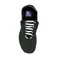 thumbnail image 2 of ZEE ALEXIS Women's Danielle Woven Sneakers, Black Metallic/White Bottom, Size: 9.5, 2 of 5