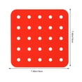 thumbnail image 2 of 1 UNID SILICONA AIRE FRYER MAT Reutilizable Vaporizador Reutilizable Cocina Horneado Matero Vapor, 2 of 4