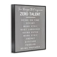 thumbnail image 3 of Stupell Industries Rustic Lodge Motivational Zero Talent Black Framed Giclee Art, 11 x 14, by Lil' Rue, 3 of 8