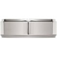 thumbnail image 3 of Stainless Steel Ridged Edge 8mm Polished Band, Available in Multiple Sizes, 3 of 9