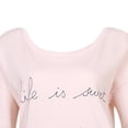 thumbnail image 2 of Richie House Women's Knit Cotton Long Sleeve T-shirt RHW2580, 2 of 7