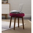 thumbnail image 4 of Elle Decor Penelope Round Tufted Accent Stool, 4 of 7