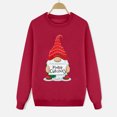 thumbnail image 4 of Fiaer Matching Family Merry Christmas Sweatshirts Funny Graphic Crew Neck Pullover Long Sleeve Loose Fit Casual Trendy Xmas Tops Men XXL, 4 of 6